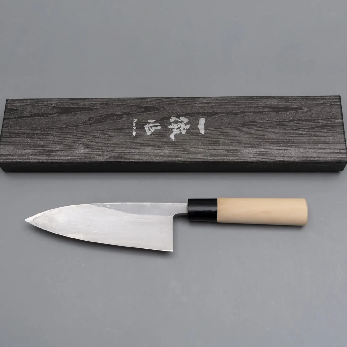 Ittetsu Uraoshi Hand Forged Shiro #2 Deba 15 cm