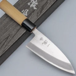 Ittetsu Uraoshi Hand Forged Shiro #2 Deba 12 cm