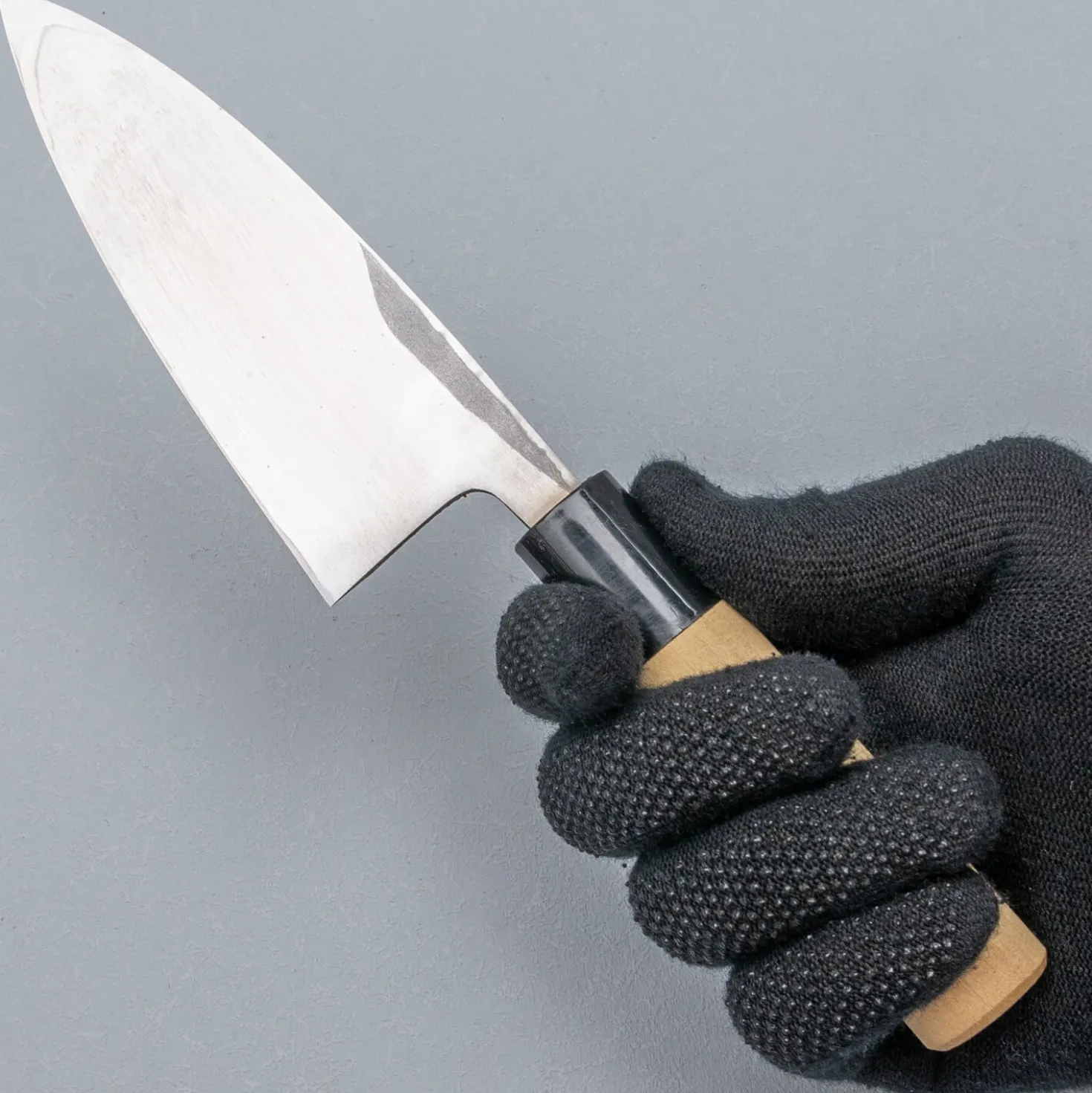 Ittetsu Uraoshi Hand Forged Shiro #2 Deba 12 cm