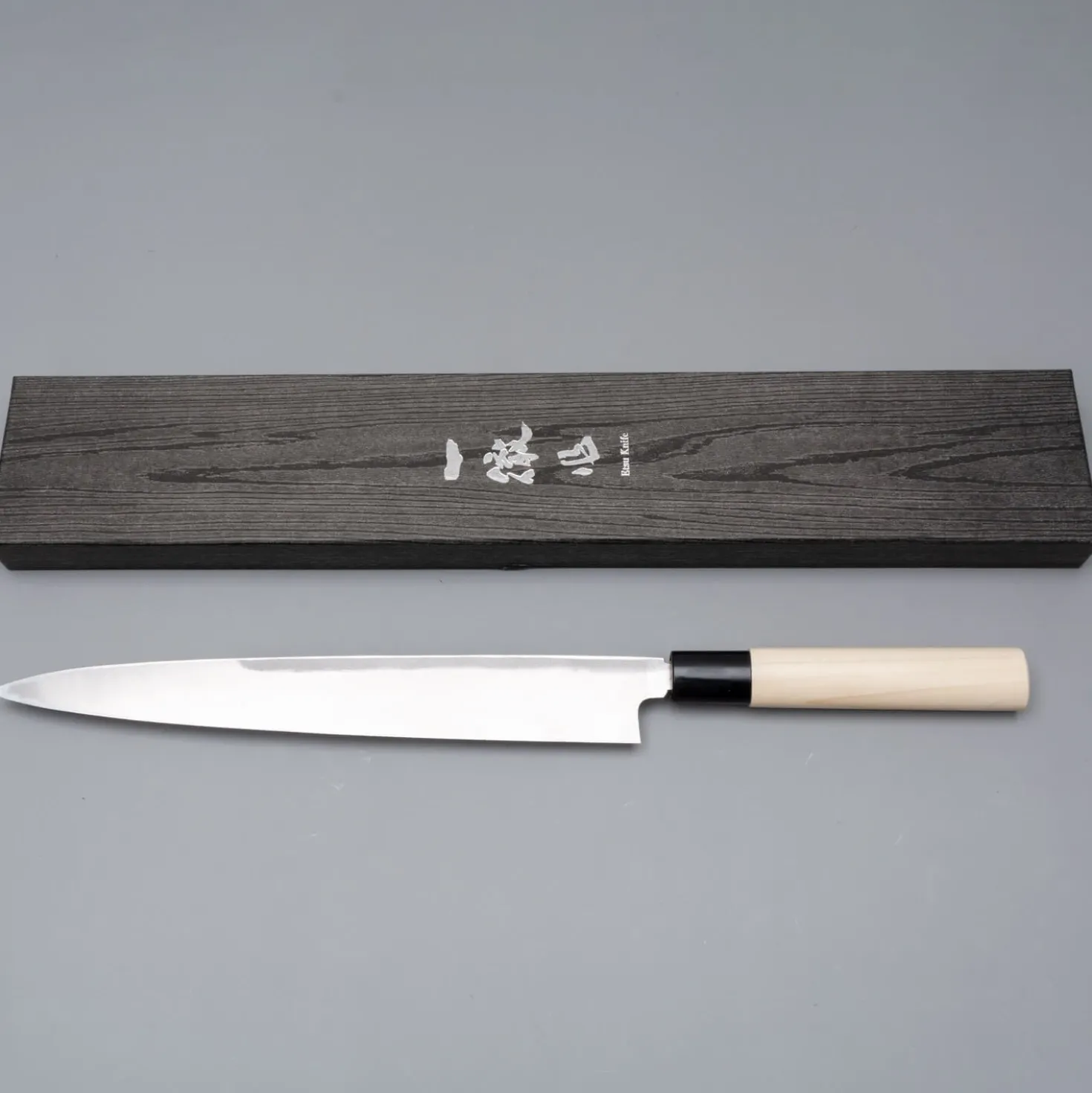 Ittetsu Uraoshi Hand Forged Shiro #2 Yanagiba 27 cm