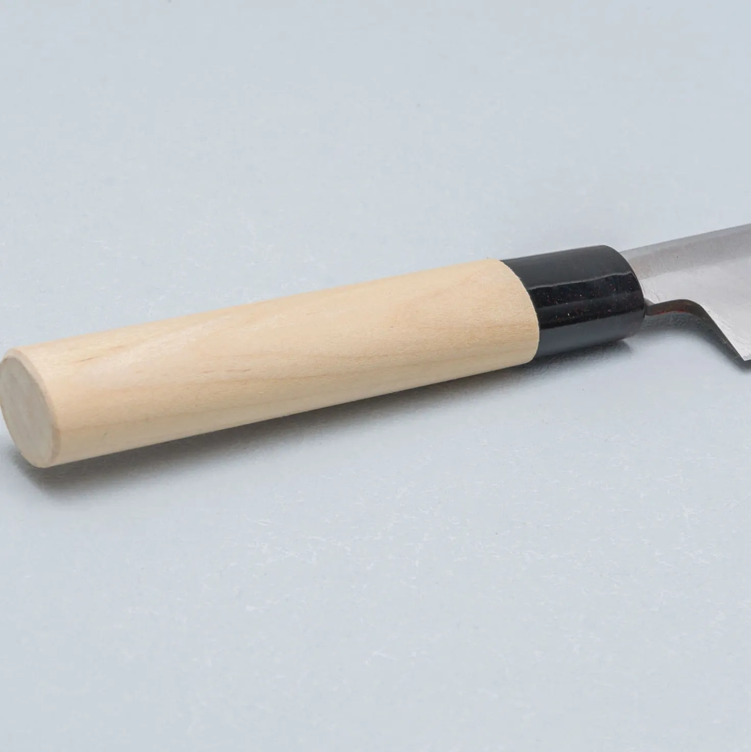 Ittetsu Uraoshi Hand Forged Tsuchime Kurouchi Shiro #2 Yanagiba 30 cm Lefthanded