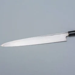 Ittetsu Uraoshi Hand Forged Tsuchime Kurouchi Shiro #2 Yanagiba 30 cm