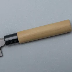 Ittetsu Uraoshi Hand Forged Tsuchime Kurouchi Shiro #2 Yanagiba 30 cm