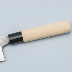 Ittetsu Uraoshi Hand Forged Tsuchime Kurouchi Shiro #2 Usuba 18 cm