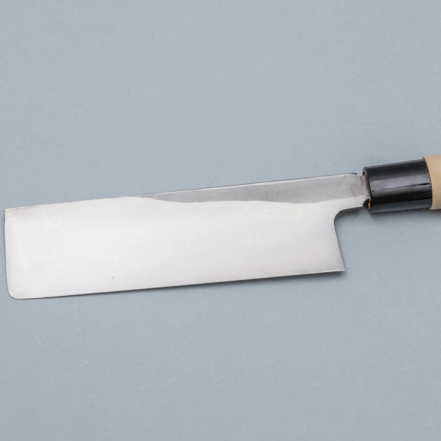 Ittetsu Uraoshi Hand Forged Tsuchime Kurouchi Shiro #2 Usuba 16.5 cm