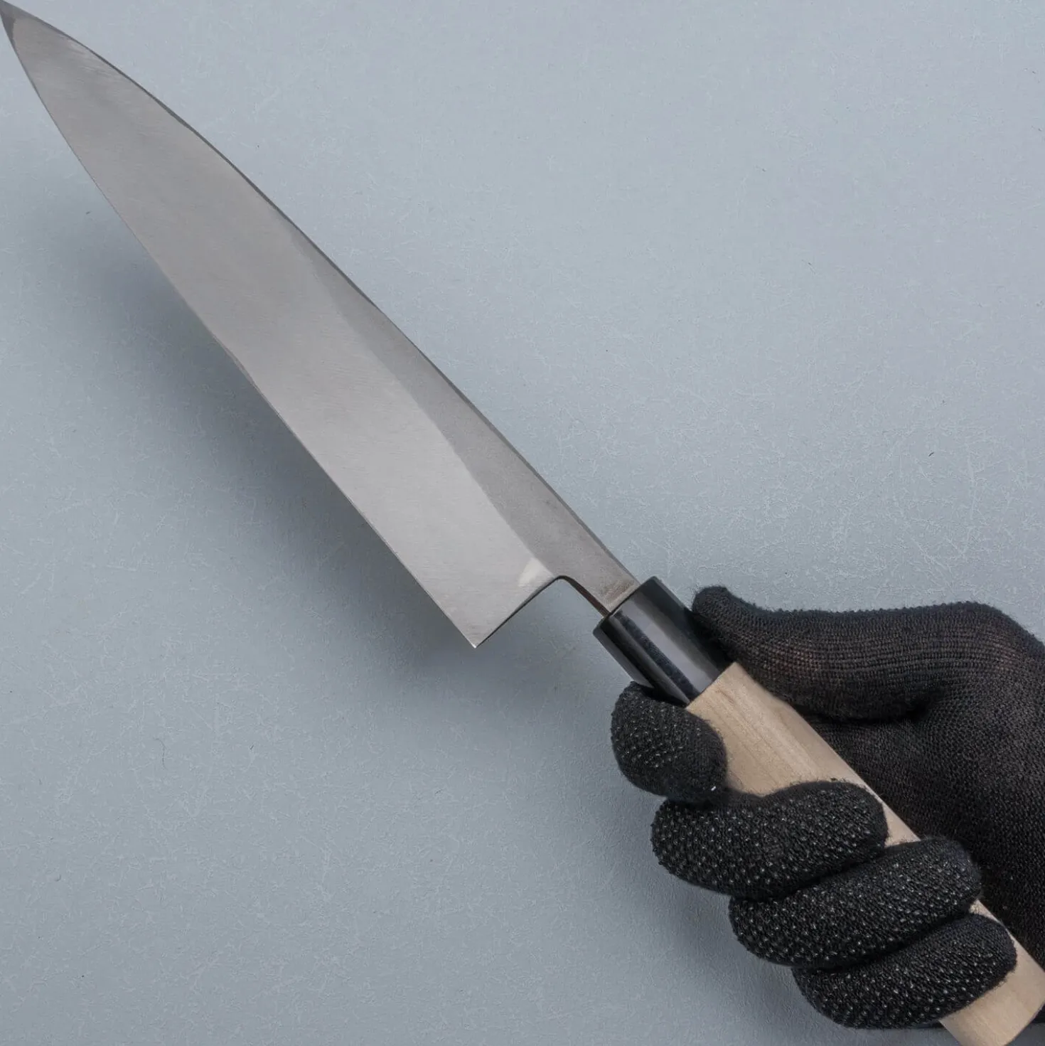 Ittetsu Uraoshi Hand Forged Tsuchime Kurouchi Shiro #2 Mioroshi 21 cm