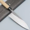 Ittetsu Uraoshi Hand Forged Tsuchime Kurouchi Shiro #2 Deba 18 cm Lefthanded