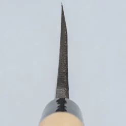 Ittetsu Uraoshi Hand Forged Tsuchime Kurouchi Shiro #2 Deba 16.5 cm Lefthanded