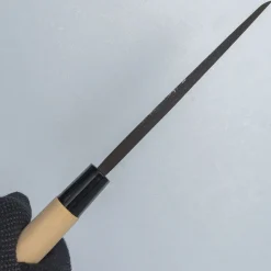 Ittetsu Uraoshi Hand Forged Tsuchime Kurouchi Shiro #2 Deba 16.5 cm Lefthanded