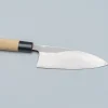 Ittetsu Uraoshi Hand Forged Tsuchime Kurouchi Shiro #2 Deba 15 cm Lefthanded
