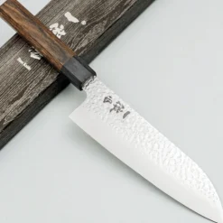 Ittetsu VG10 Damast Tsuchime Santoku 18 cm