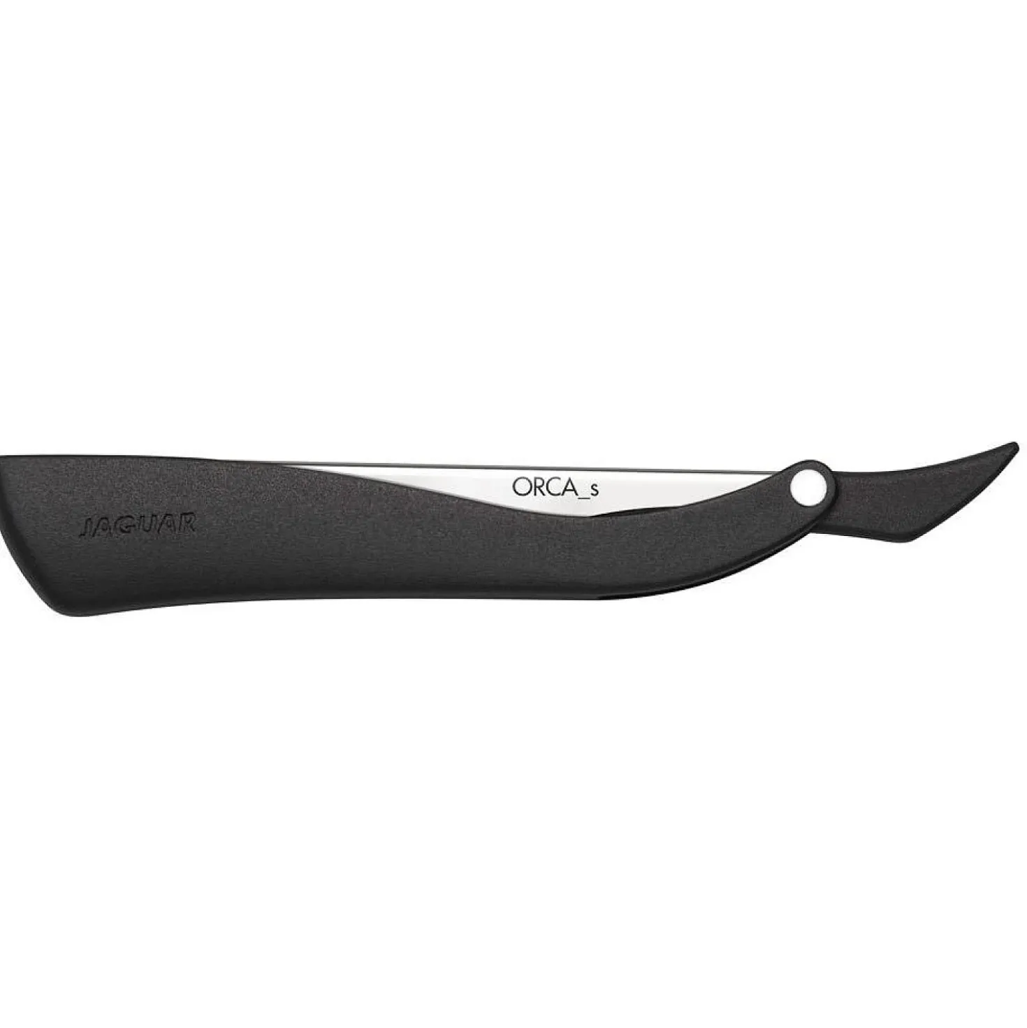 Jaguar Kappersmes Orca Small met 10 mesjes