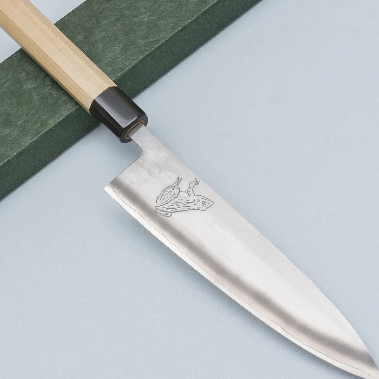 JNS Kaeru Kasumi SLD Frog Gyuto 24 cm