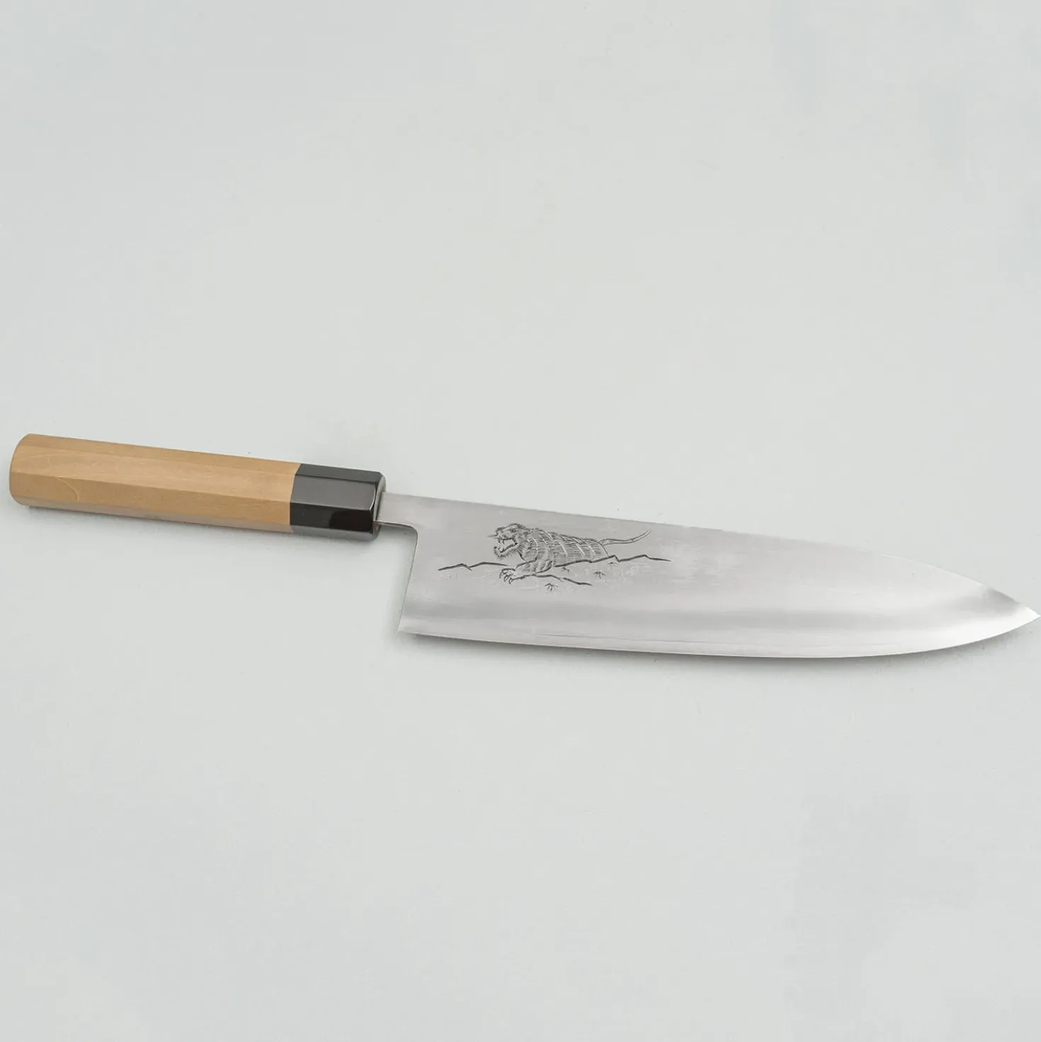 JNS Kaeru Kasumi SLD Tiger Gyuto 24 cm