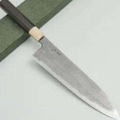JNS Kokorozashi Tanaka Aogami 1 Damast Kasumi Gyuto 24.5 cm