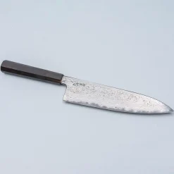 JNS Kokorozashi Tanaka Shirogami 1 Damast Kurozoma Gyuto 22.5 cm