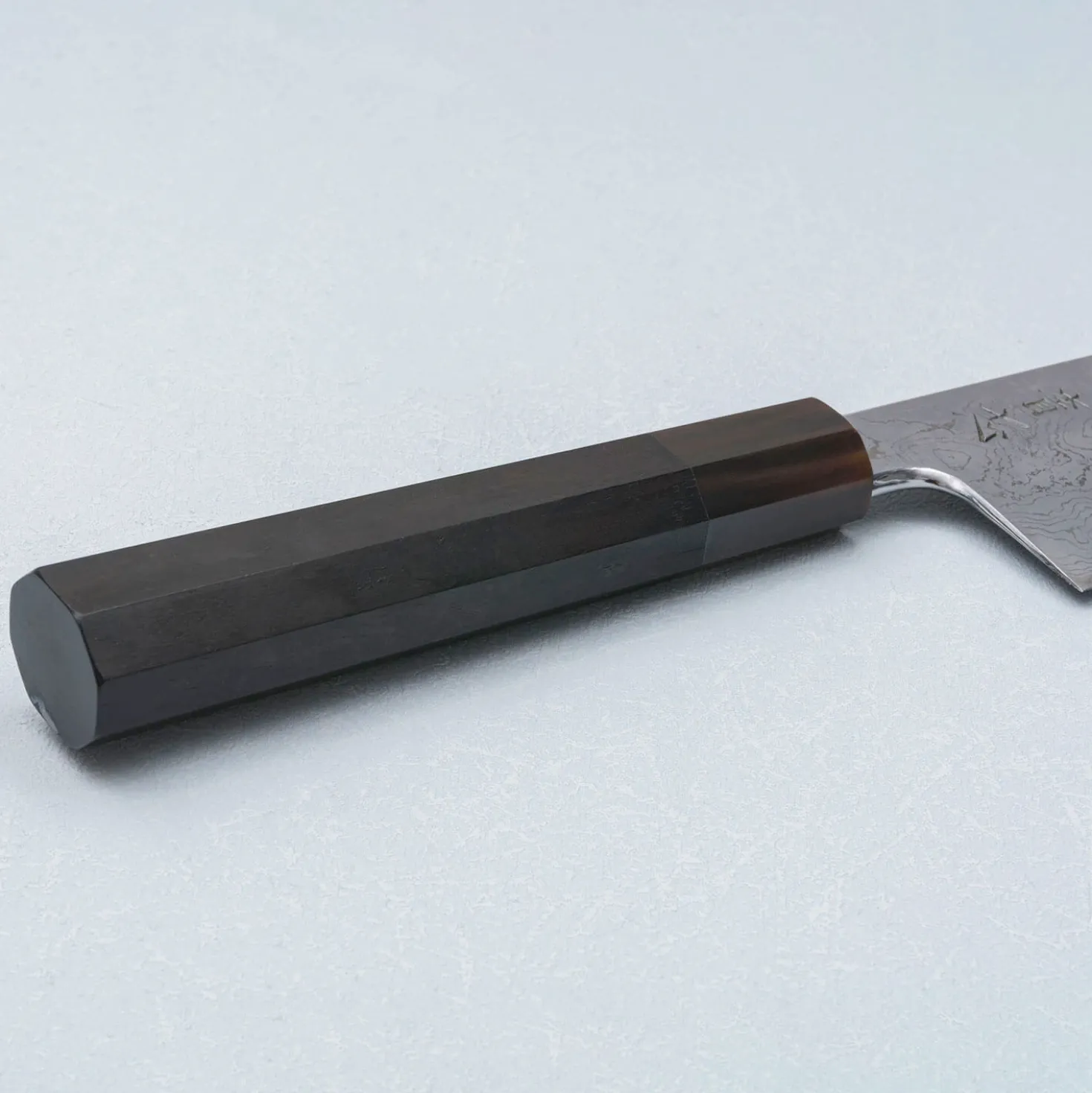 JNS Kokorozashi Tanaka Shirogami 1 Damast Kurozoma Gyuto 22.5 cm
