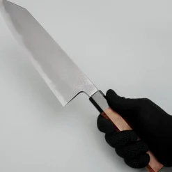 JNS Kokorozashi Tanaka Shirogami 1 Damast Kasumi Gyuto 24.5 cm
