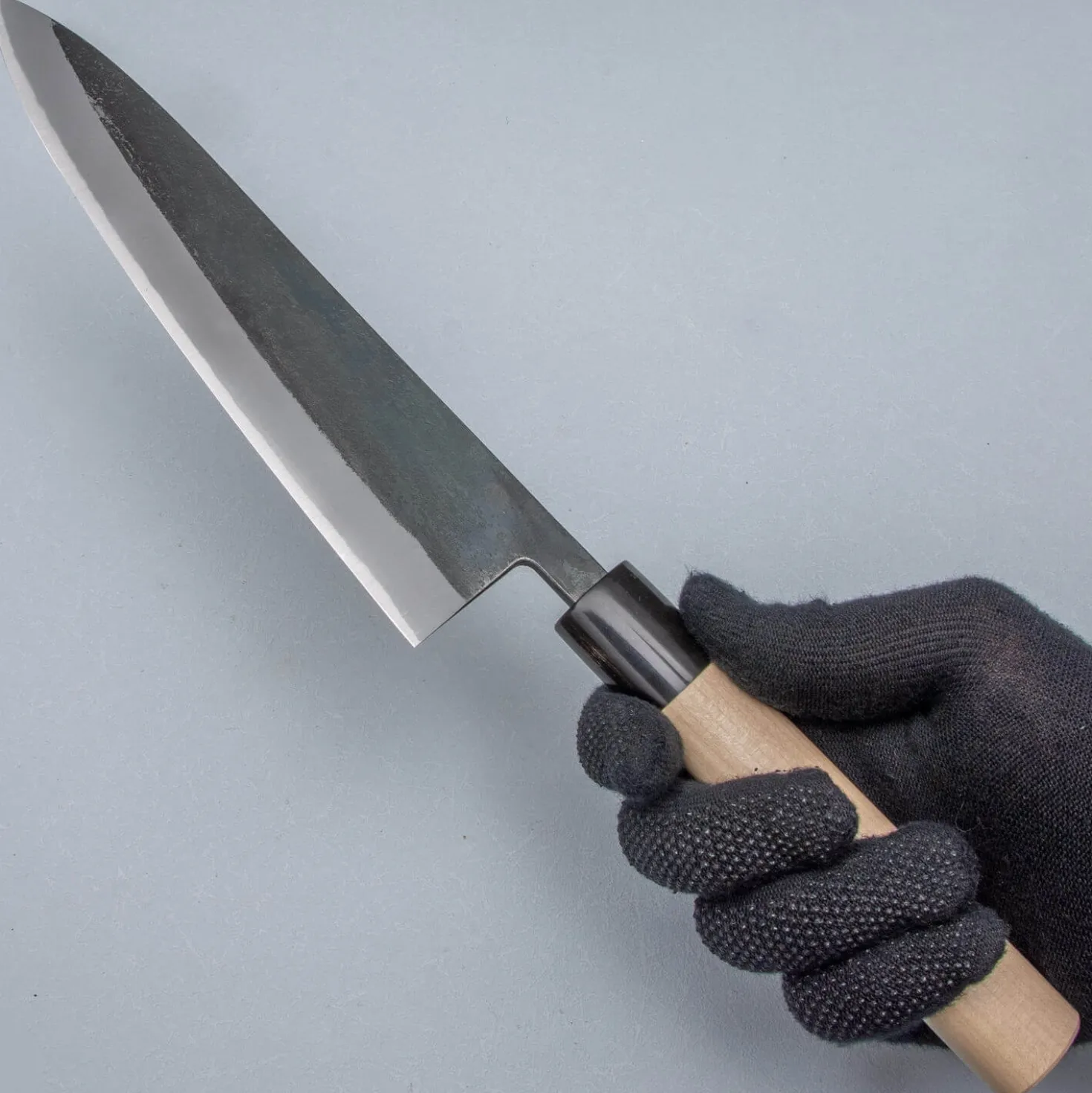 JNS Tanuki Shiro #2 Kurouchi Gyuto 21 cm