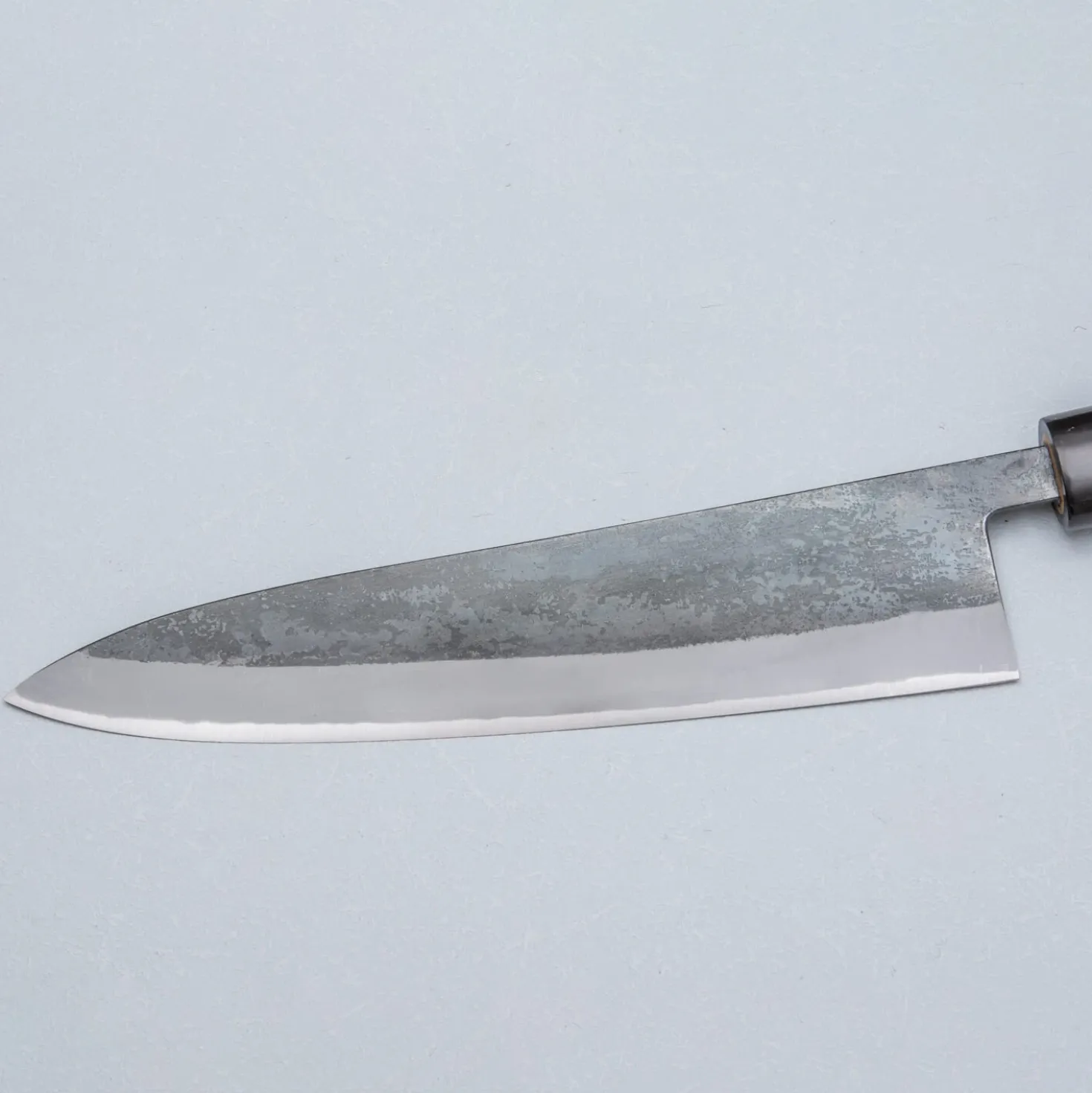 JNS Tanuki Shiro #2 Kurouchi Gyuto 21 cm