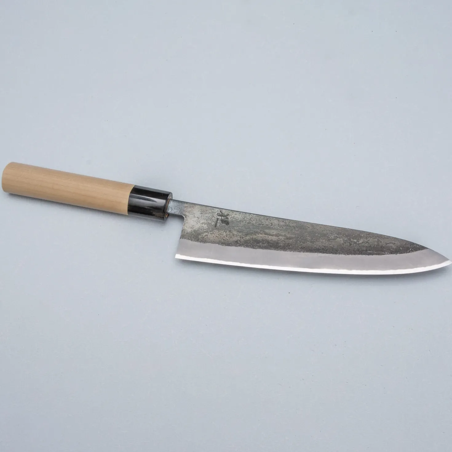 JNS Tanuki Shiro #2 Kurouchi Gyuto 21 cm