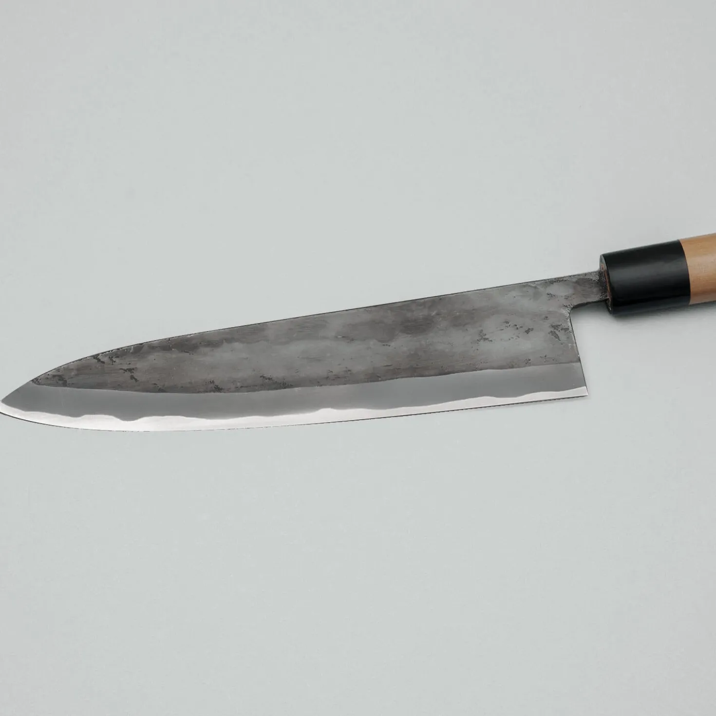 JNS Tanuki Shiro #2 Kurouchi Gyuto 24 cm