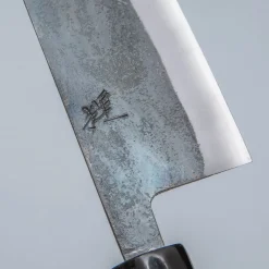 JNS Tanuki Shiro #2 Kurouchi Santoku 16.5 cm