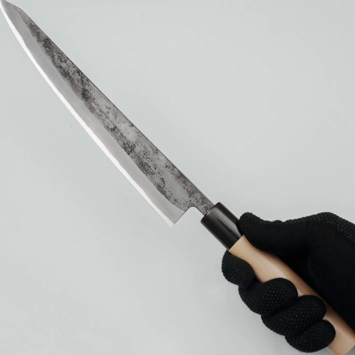 JNS Tanuki Shiro #2 Kurouchi Sujihiki 27 cm