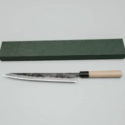 JNS Tanuki Shiro #2 Kurouchi Sujihiki 27 cm