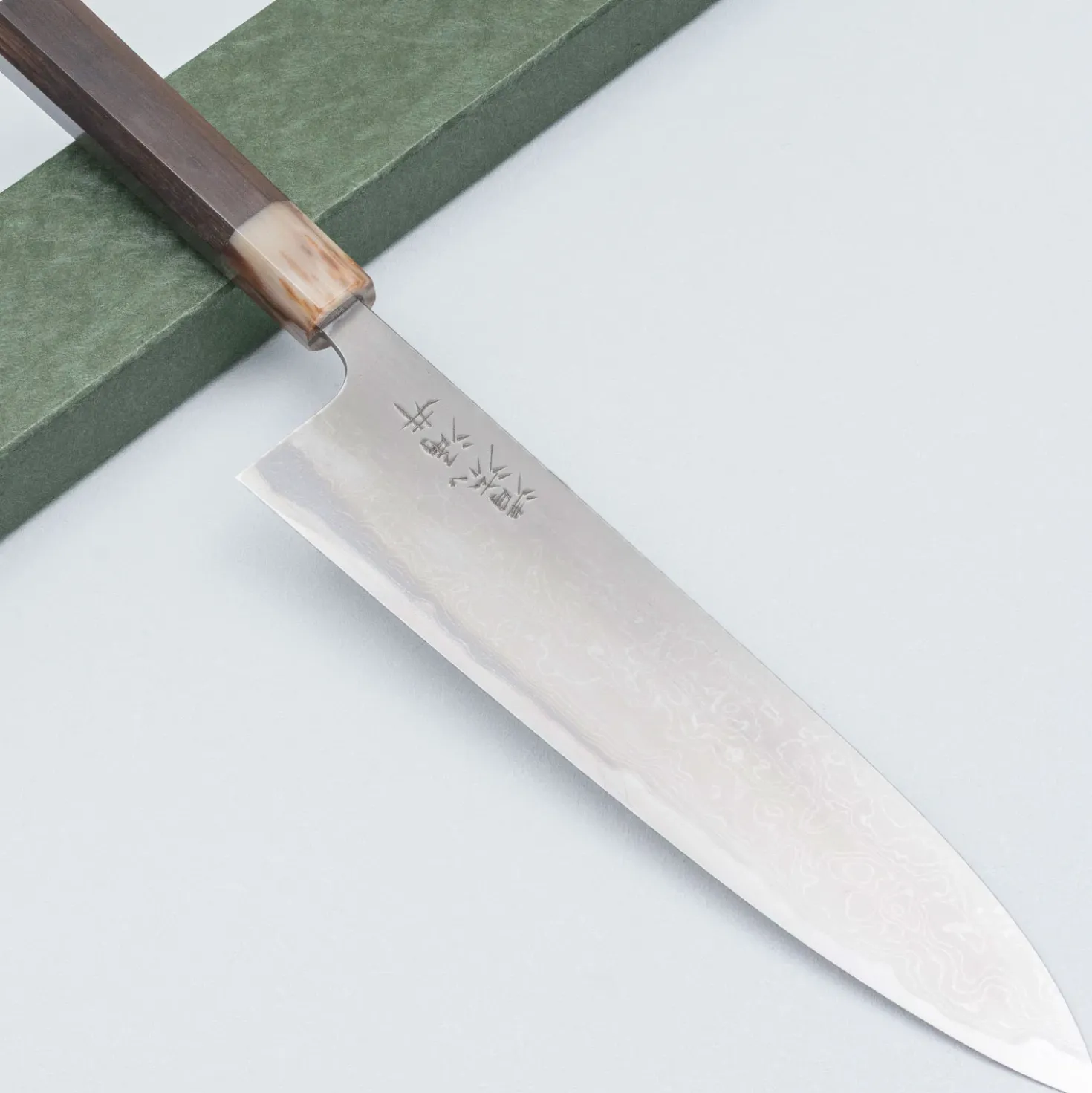 JNS Wakui Seiryu Damast Gyuto 24 cm