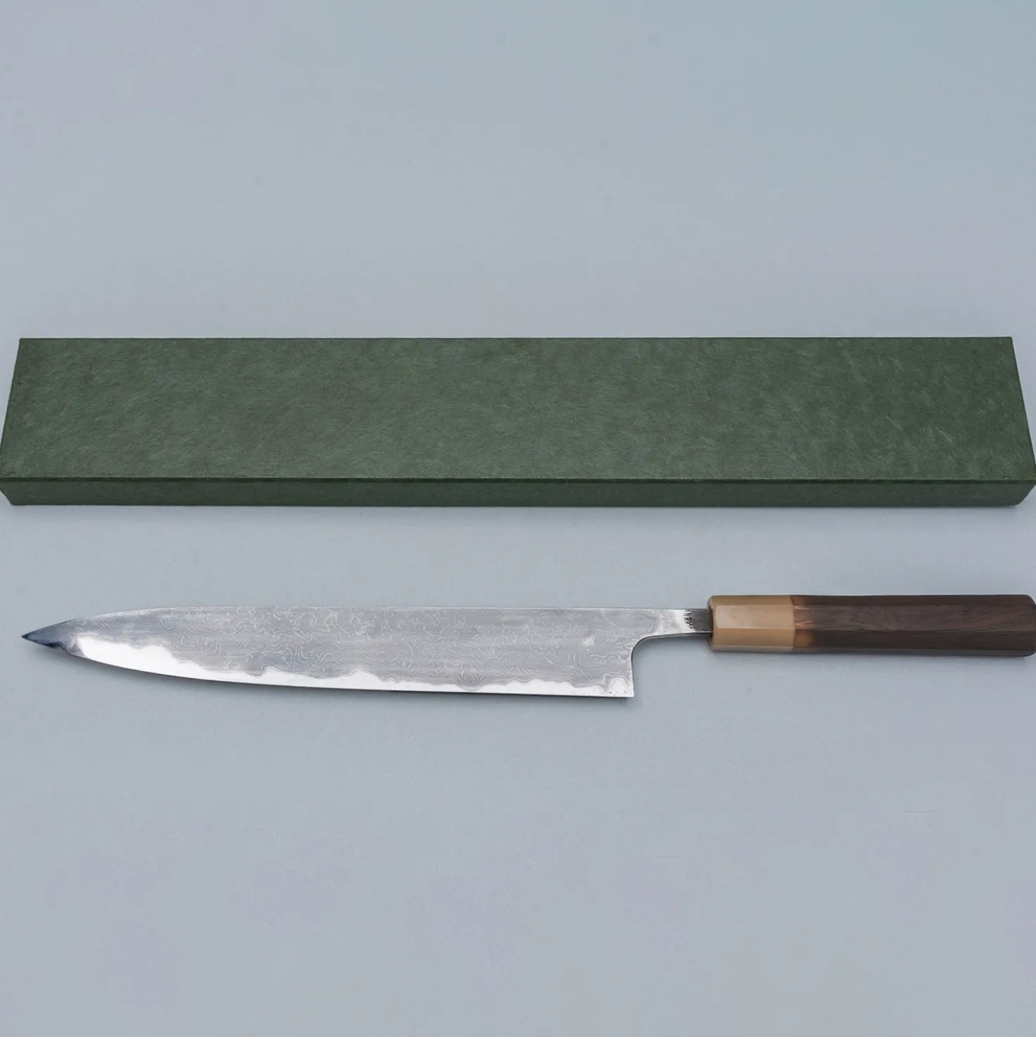 JNS Wakui Seiryu Damast Sujihiki 27 cm