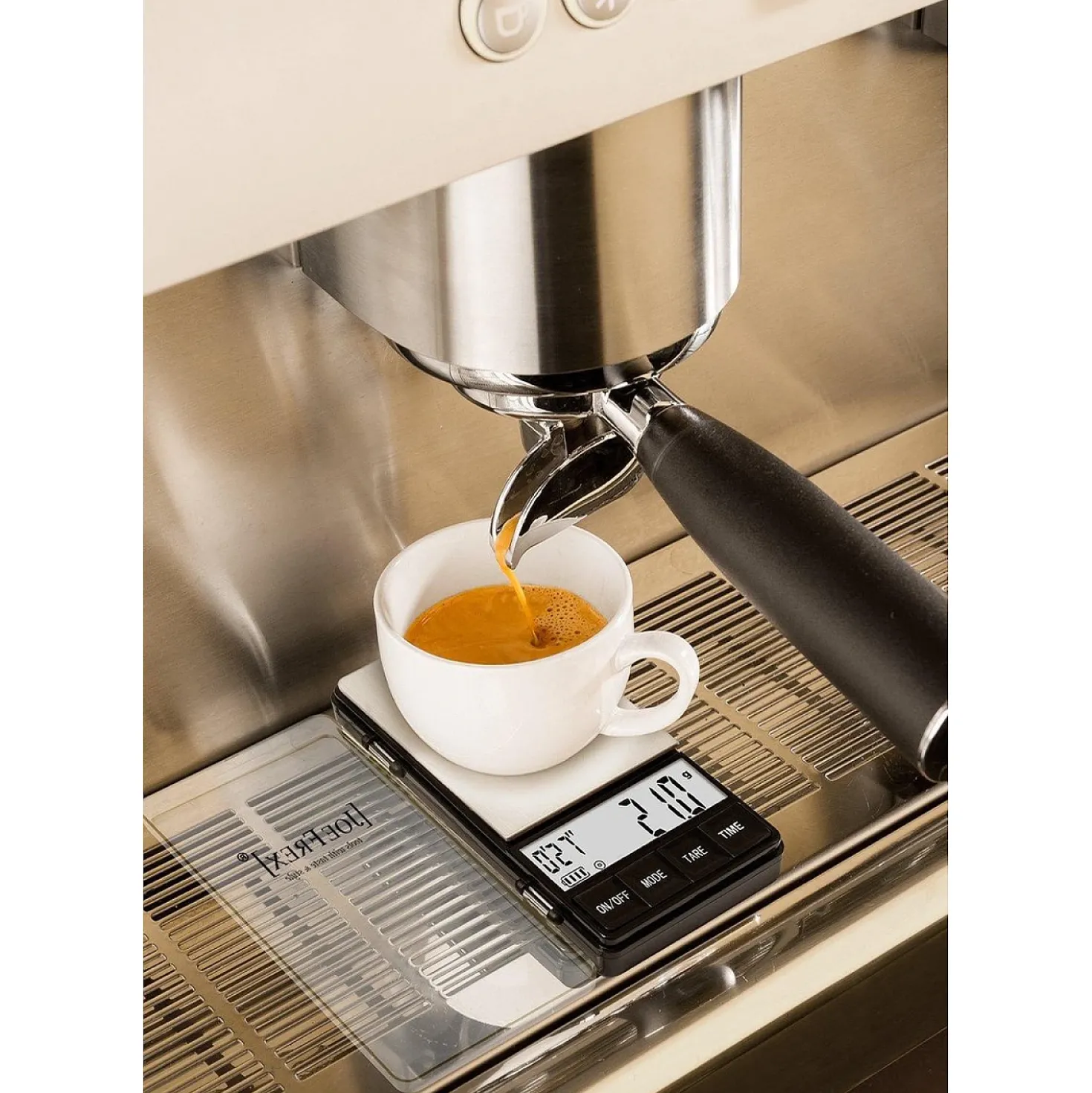 Joe Frex XWT - Espressoweegschaal/ Timer