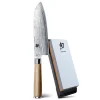 Kai Shun Classic White Santoku + slijpsteen