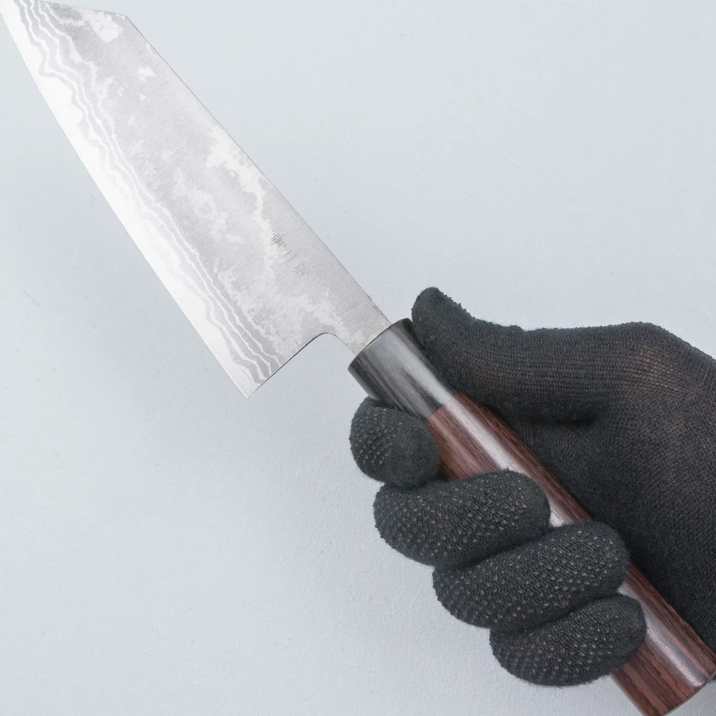 Kanetsune Aogami 2 Damast Santoku 17 cm