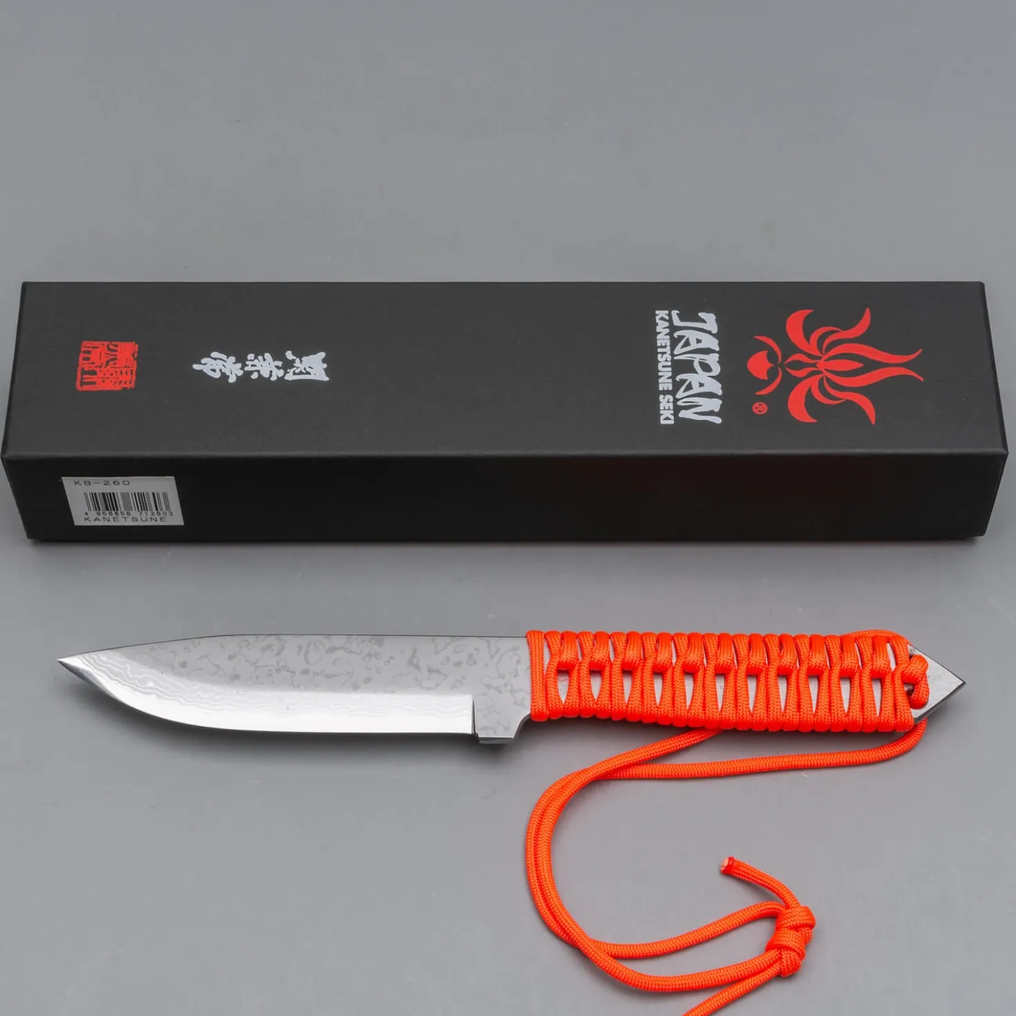 Kanetsune Shu-Karasu Aogami #2 Damast Jagersmes 26 cm