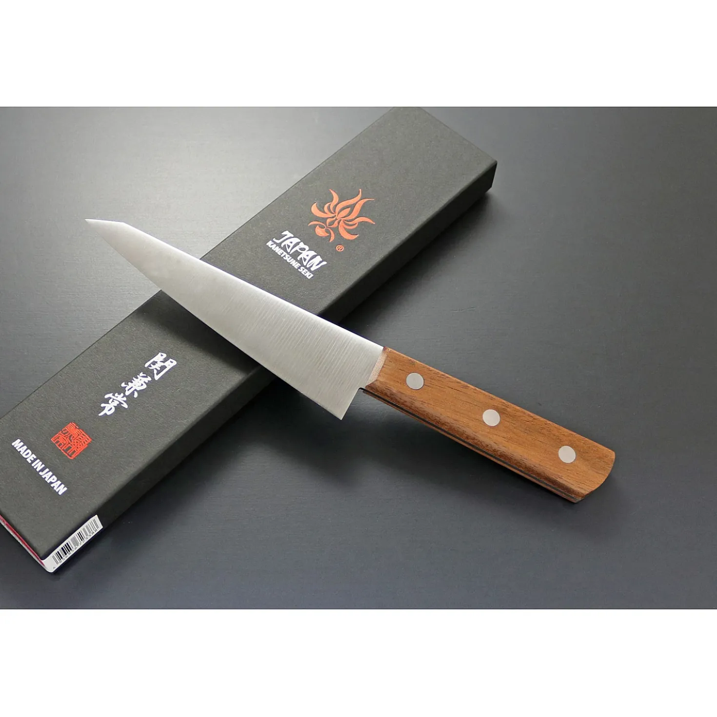Kanetsune Singlebevel Honesuki Kaku Uitbeenmes