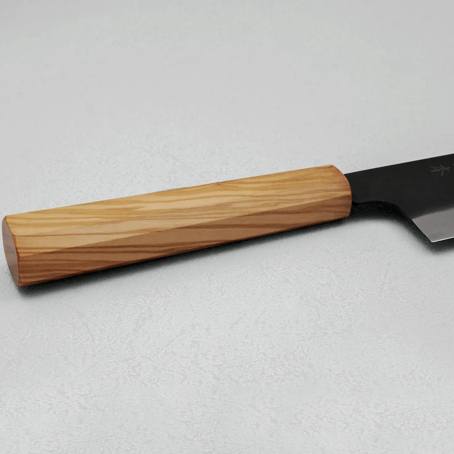 Kazoku Aogami 2 Kurouchi Olive Bunka 20 cm