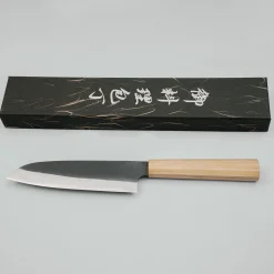 Kazoku Aogami 2 Kurouchi Olive Gyuto 21 cm