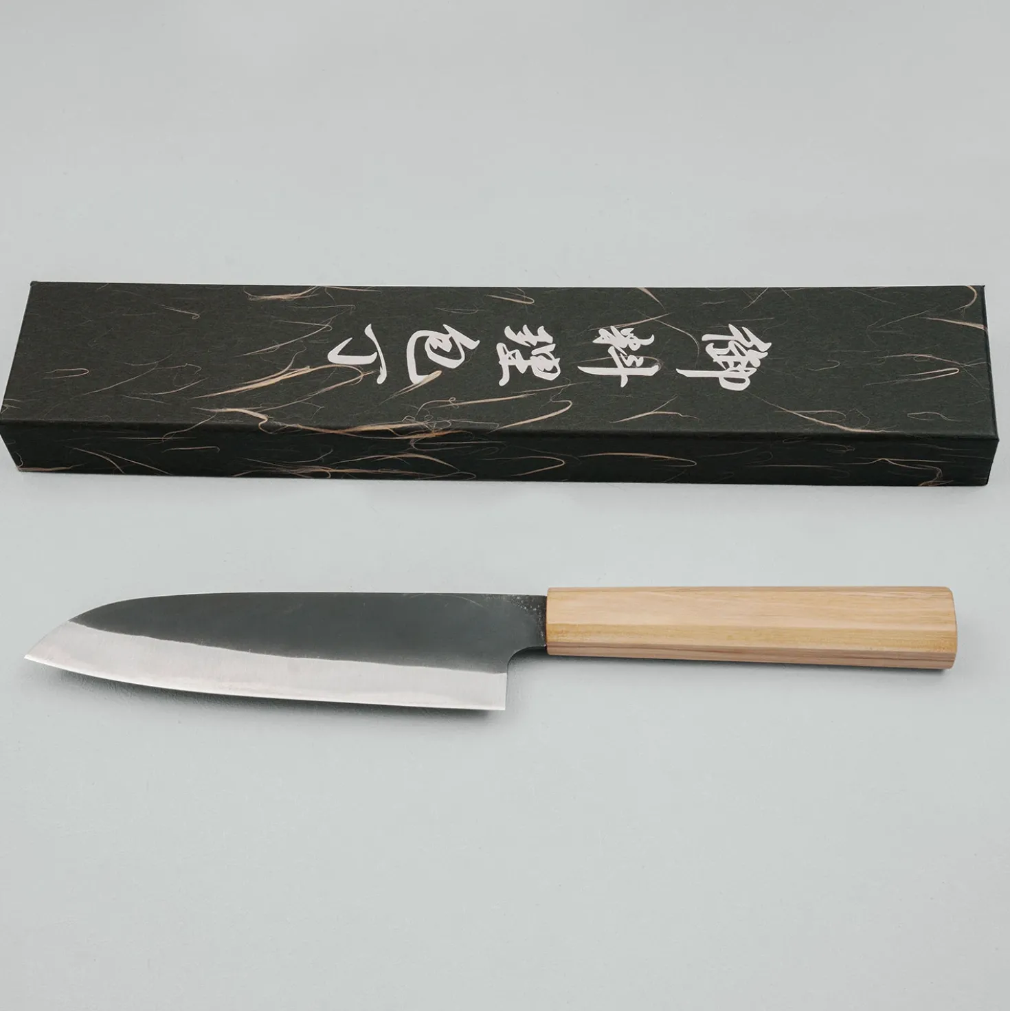 Kazoku Aogami 2 Kurouchi Olive Gyuto 21 cm