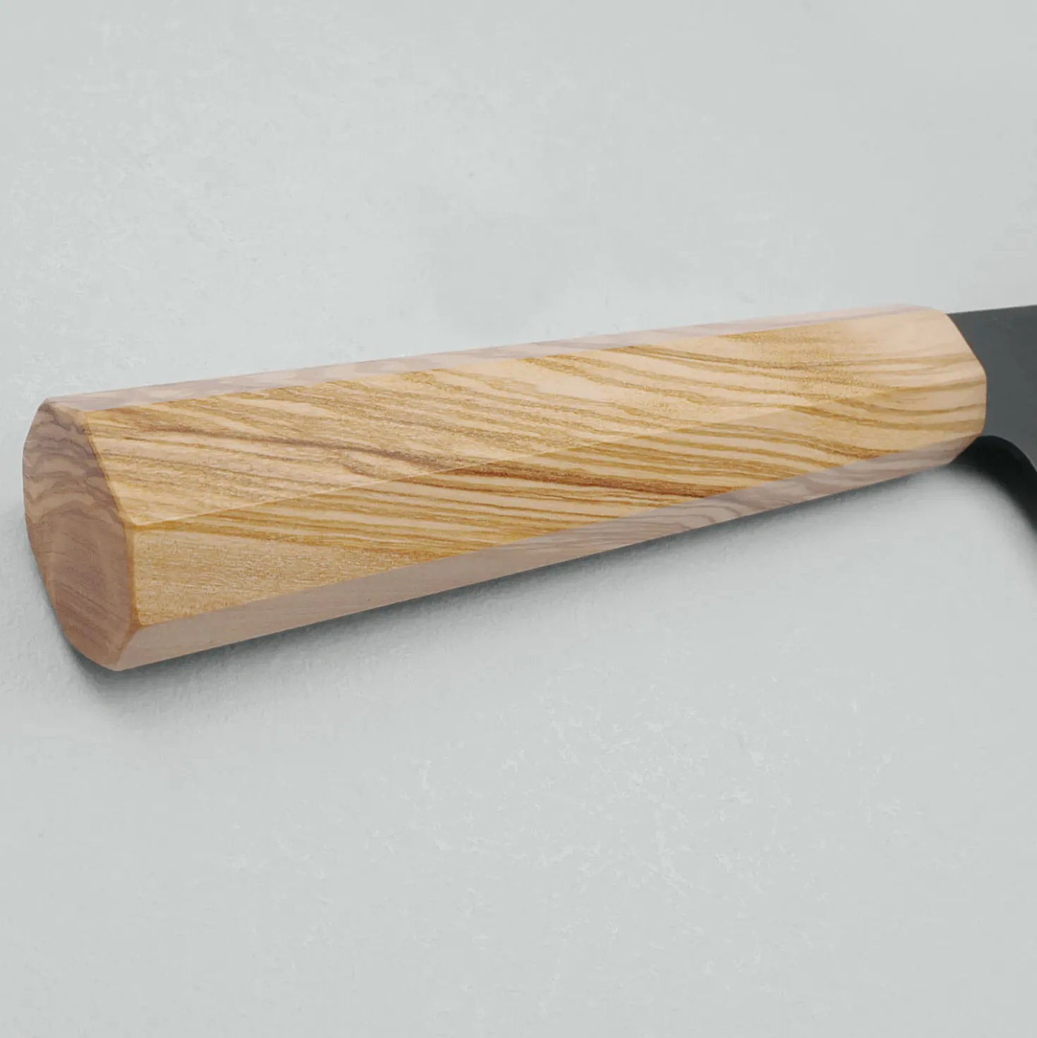 Kazoku Aogami 2 Kurouchi Olive Gyuto 21 cm