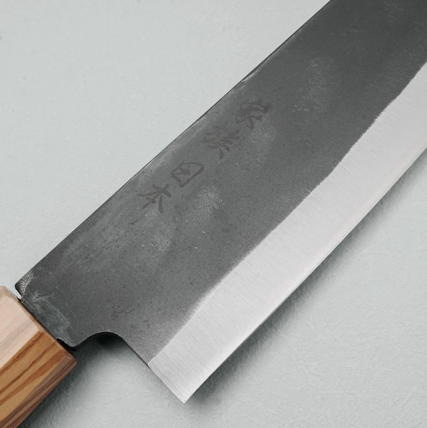 Kazoku Aogami 2 Kurouchi Olive Gyuto 21 cm