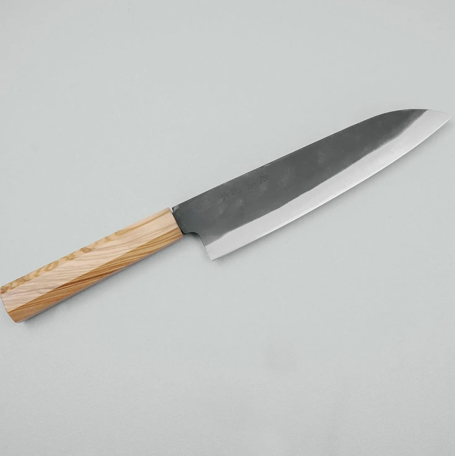 Kazoku Aogami 2 Kurouchi Olive Gyuto 21 cm