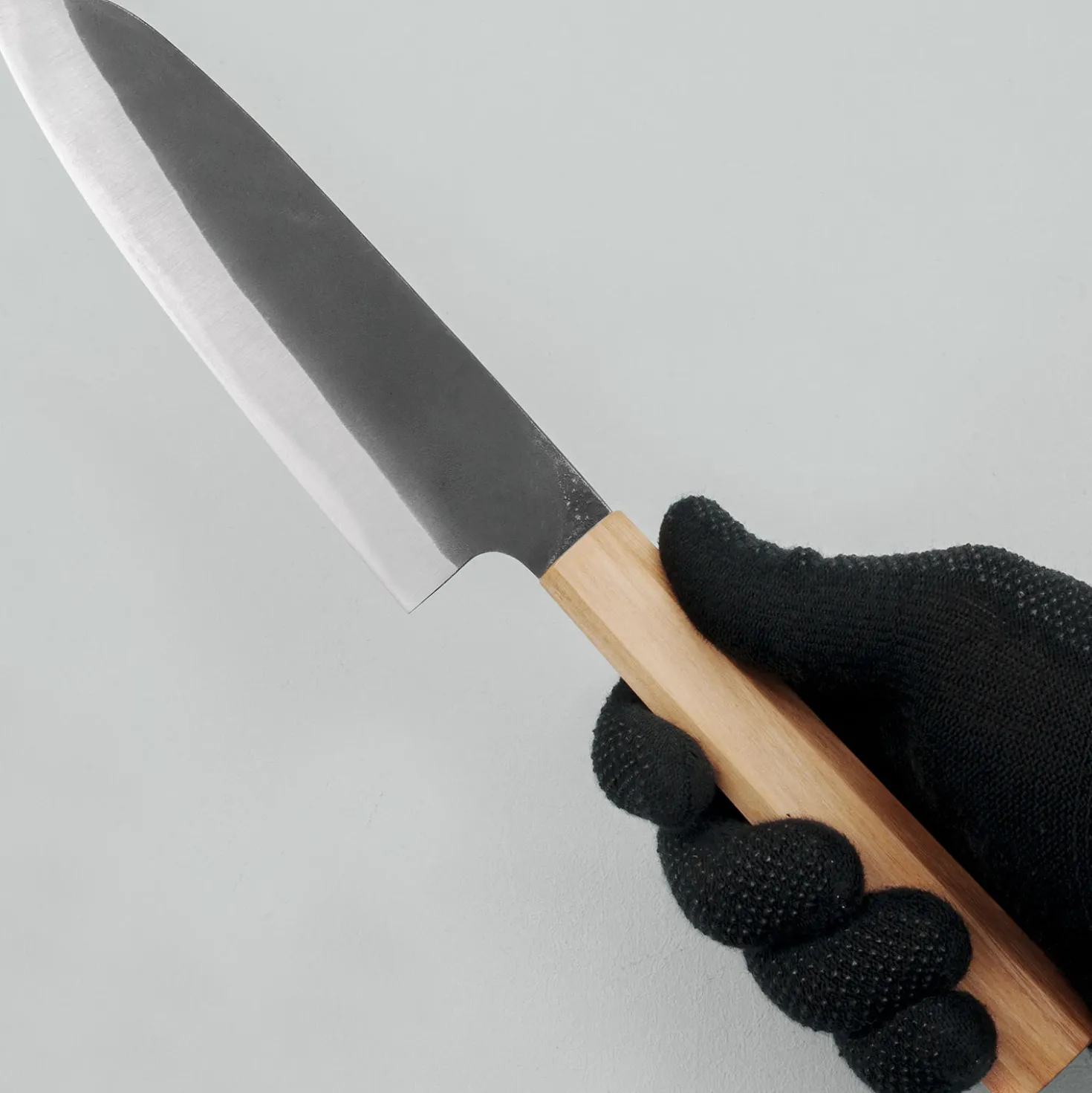 Kazoku Aogami 2 Kurouchi Olive Santoku 17 cm
