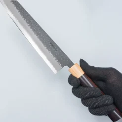 Kazoku Aogami Super Wa Kurouchi Kiritsuke 24 cm