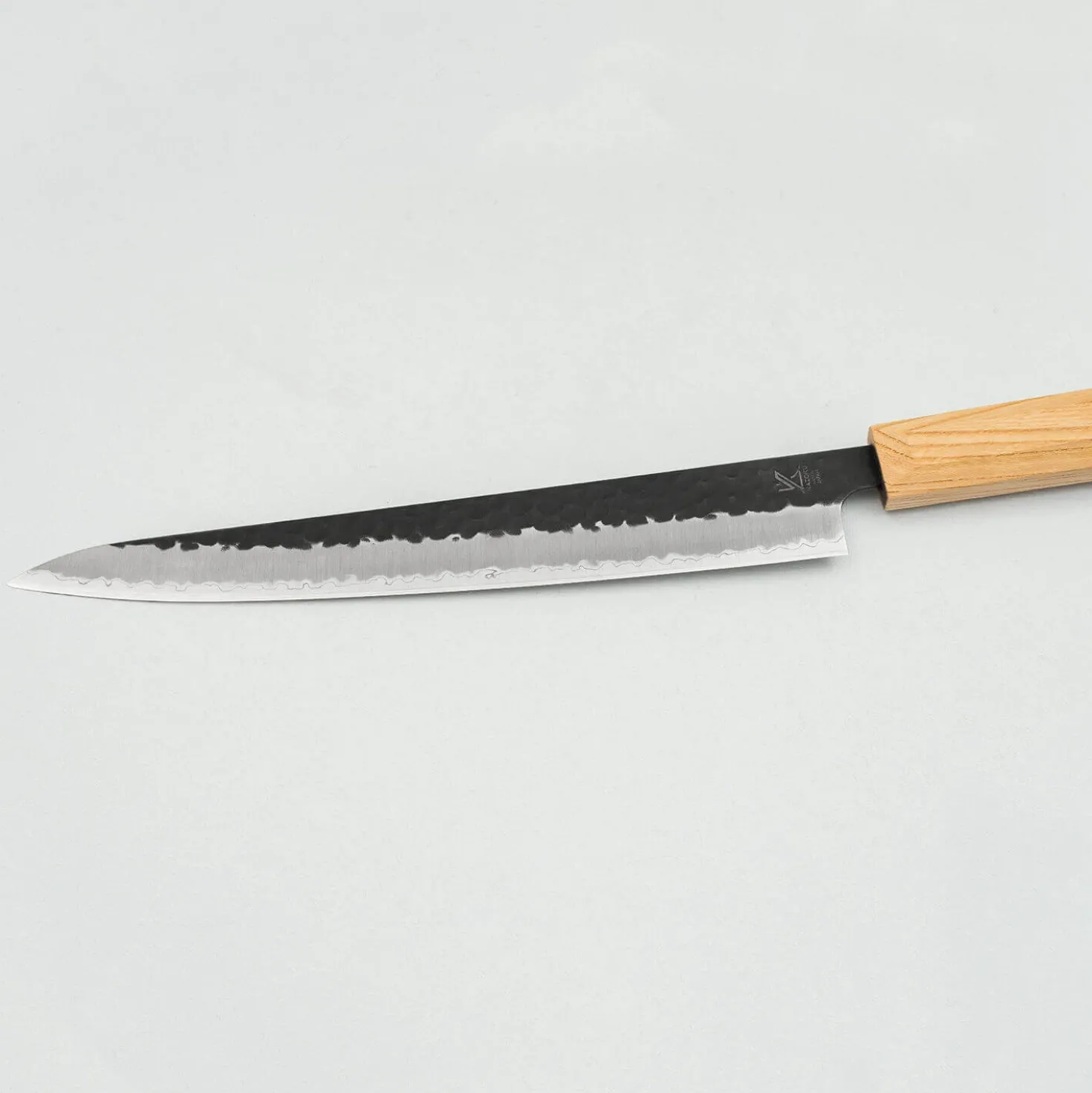 Kazoku Aogami Super Wa Kurouchi Sujihiki 24 cm