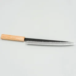 Kazoku Aogami Super Wa Kurouchi Sujihiki 24 cm