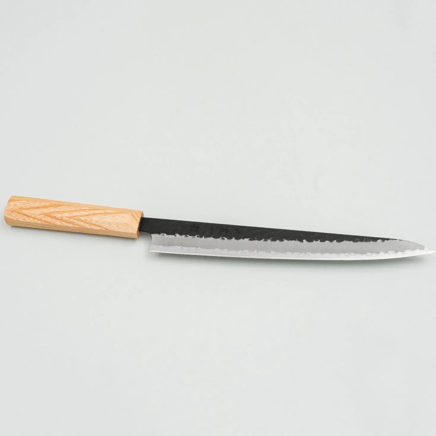 Kazoku Aogami Super Wa Kurouchi Sujihiki 24 cm