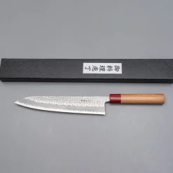 Kazoku Aogami Super Wa Migaki Gyuto 24 cm