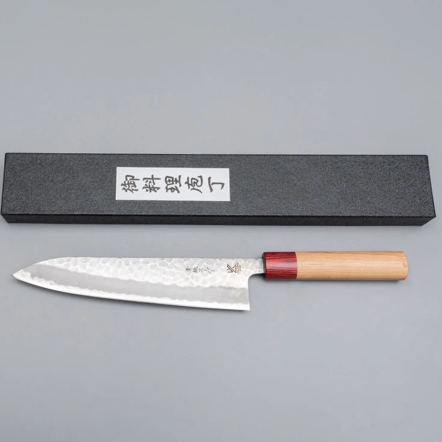 Kazoku Aogami Super Wa Migaki Gyuto 21 cm