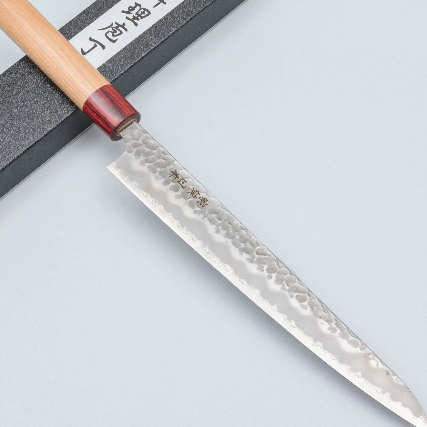 Kazoku Aogami Super Wa Migaki Sujihiki 24 cm